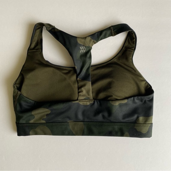 3/$12 ✅ All In Motion Target Sports Bra Jog Bra Green Camouflage Size Small - Picture 3 of 7